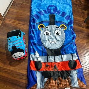 Thomas & Friends Blue Train Sleeping Bag and Plush Set